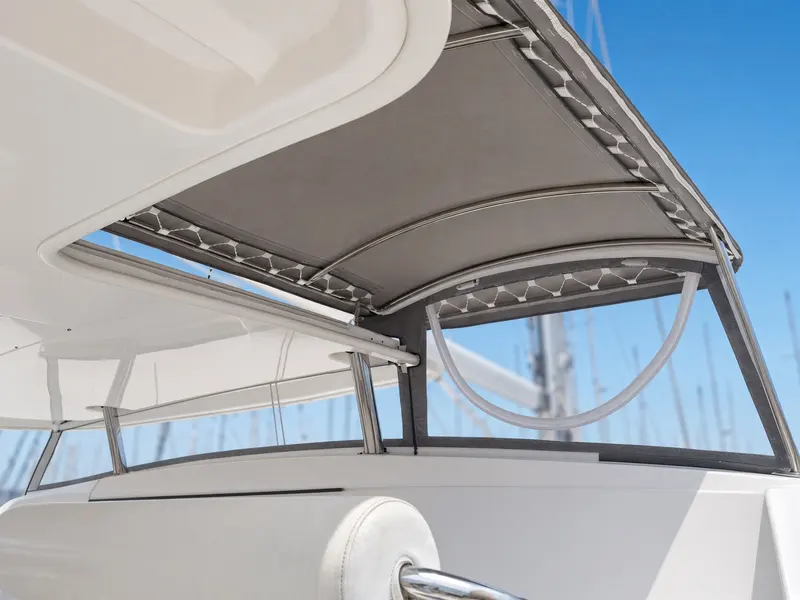 Bimini top.