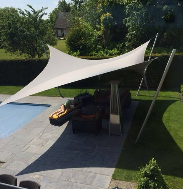 Outdoor shade sail, photograph 8
