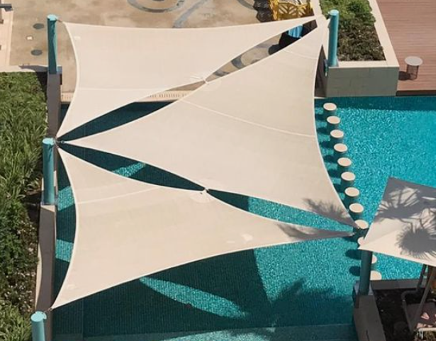 Outdoor shade sail, photograph 7