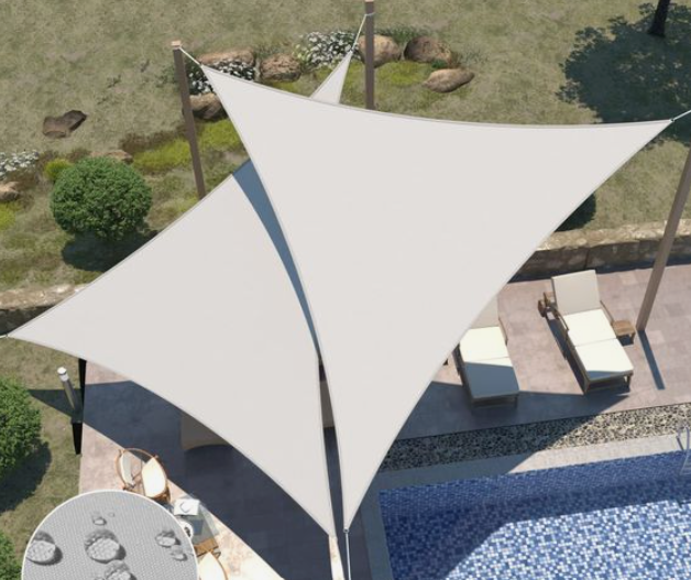 Outdoor shade sail, photograph 11