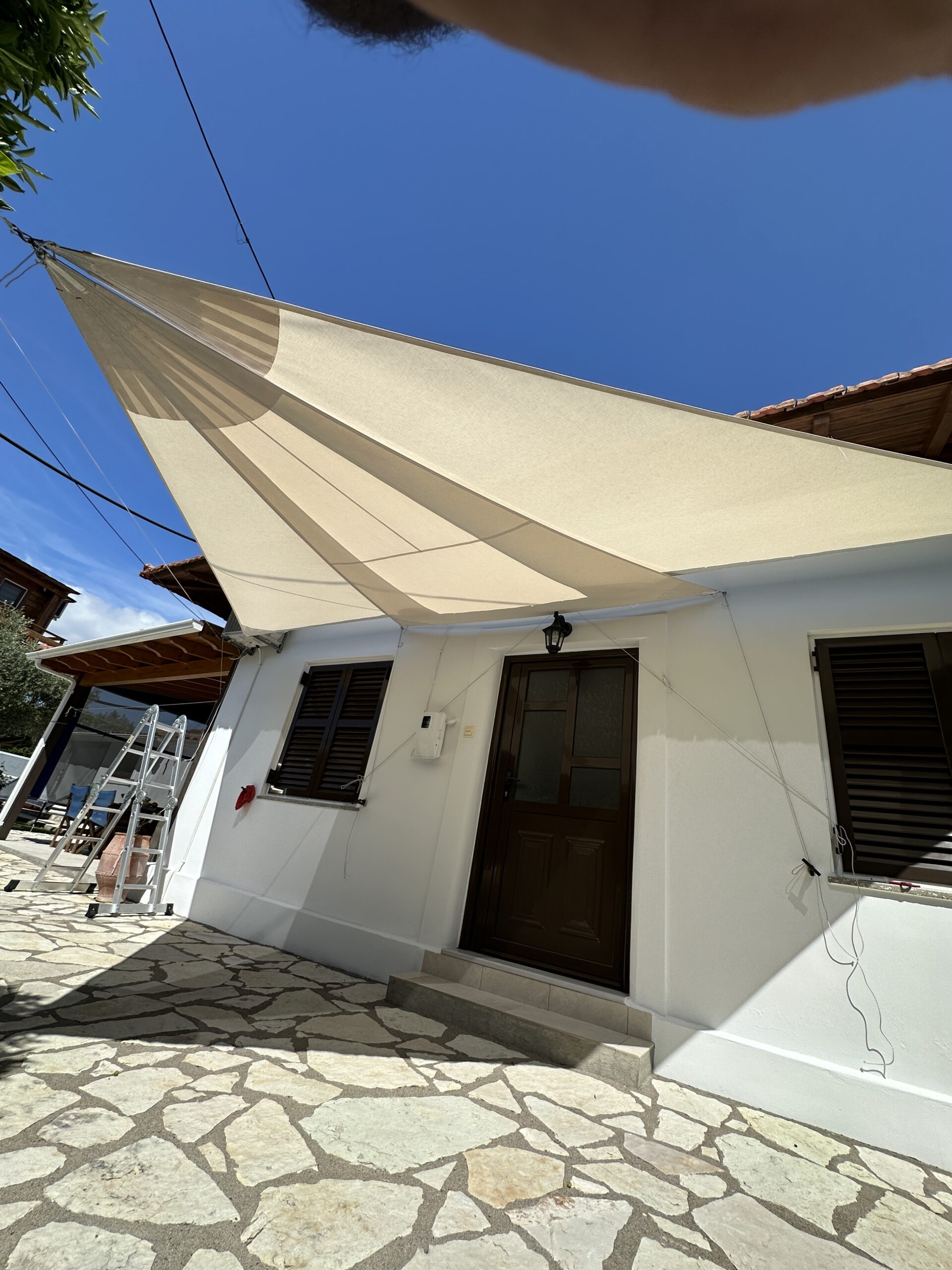 Outdoor shade sail, photograph 9
