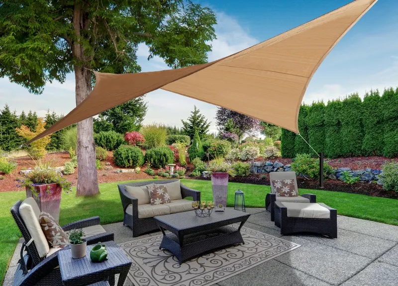 Outdoor shade sail, photograph 4